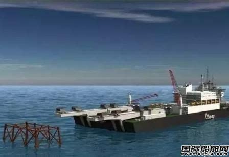 全球最大半潜式起重船成功安装世界最小平台 - 在航船动态 - 国际船舶网