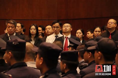 深圳中院一审公开宣判涉黑案件 49名被告站满法庭 主犯被判死缓_深圳新闻网