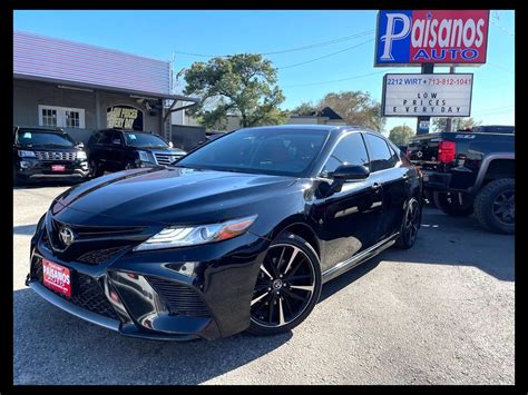 Used 2018 Toyota Camry XSE for Sale in Houston TX 77055 Paisanos Auto