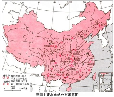 中国水电站分布图,中大型水电站分布图,水电站分布图(第2页)_大山谷图库