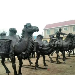 甘肃张掖： 驼产业“驮”起乡村振兴路-人民图片网