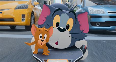 《猫和老鼠》大电影曝新海报预告 汤姆杰瑞大闹都市快乐回归|猫和老鼠_新浪新闻