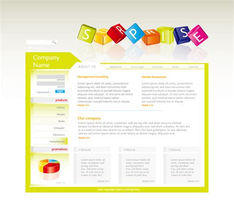 48张漂亮的网页界面设计欣赏(6) - PS教程网