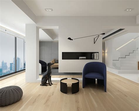 现代高级灰 / 住宅空间设计|空间|室内设计|六品空間設計 - 原创作品 - 站酷 (ZCOOL)