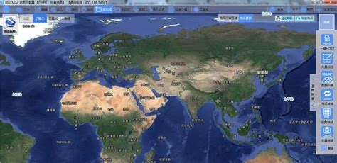 最清晰的免费卫星地图-3d地图实景地图_地图窝下载