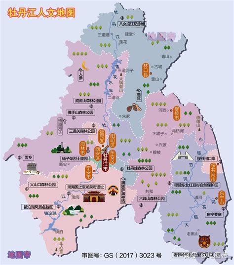 黑龙江地图简图 - 黑龙江省地图 - 地理教师网
