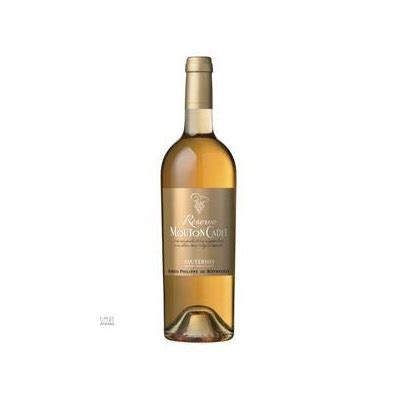 木桐嘉棣珍藏苏玳甜白葡萄酒 Reserve Mouton Cadet Sauternes:葡萄酒资讯网（www.winesinfo.com）