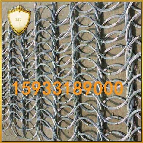 帘式主动防护网厂家，缠绕型环形网，R4/2.2/300(350),单个缠绕型环形网，双绞六边形网GA2.0/50/60