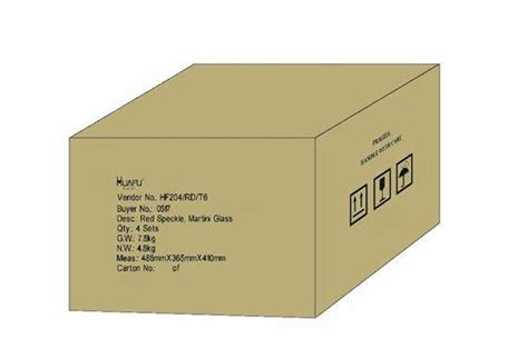 纸箱唛头格式怎么排版(附纸箱唛头的标准格式图) - 拼客号