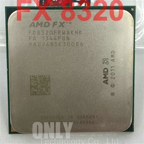 AMD FX Series FX 8320 3.5 GHz Eight Core CPU Processor FD8320FRW8KHK ...