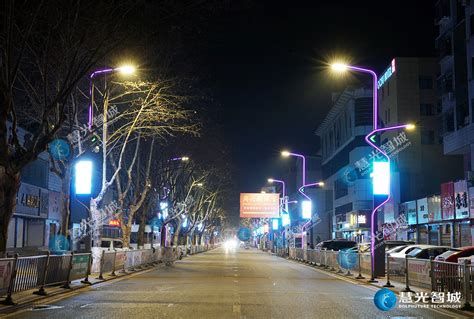 随州市解放路步行街5G多功能智慧灯杆项目_工程案例_慧光智城