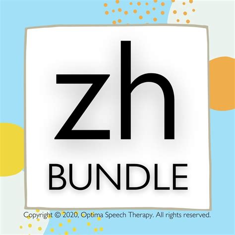 144 ZH Words | PDF | BUNDLE for ZH Sounds – Optima Speech Therapy