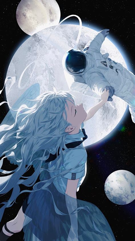壁纸:太空少女图片