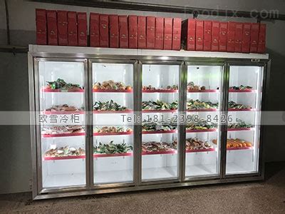华尔双面玻璃门冰柜商用冷柜便利店冰箱展示柜前后开门冷藏饮料柜-阿里巴巴