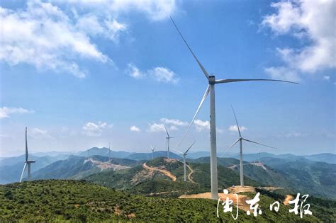 中广核江西龙南杨村48MW风电项目全部21台风机全部吊装完成-国际风力发电网