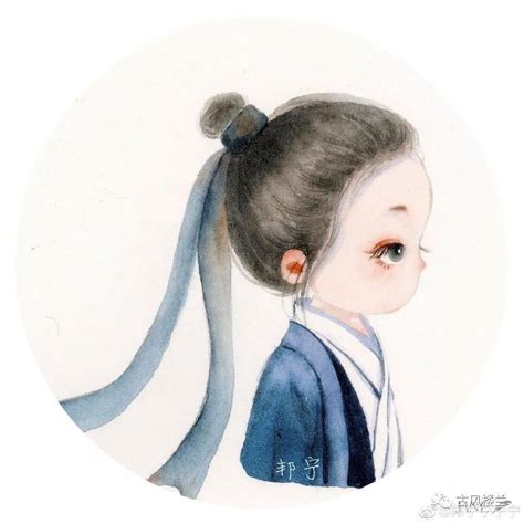 古风小明头像图片女生可爱