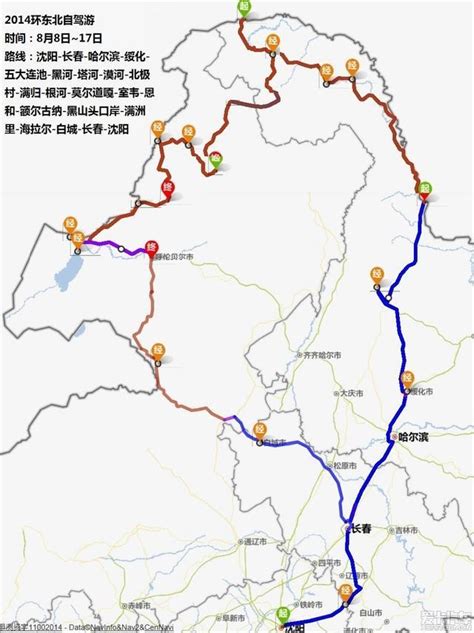 东北旅游地图图片