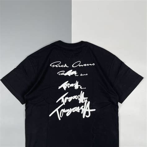 TOMMY CASH X RO 21FW 签名印花短袖 （黑、白两色上架）-GDF档口-潮流干货