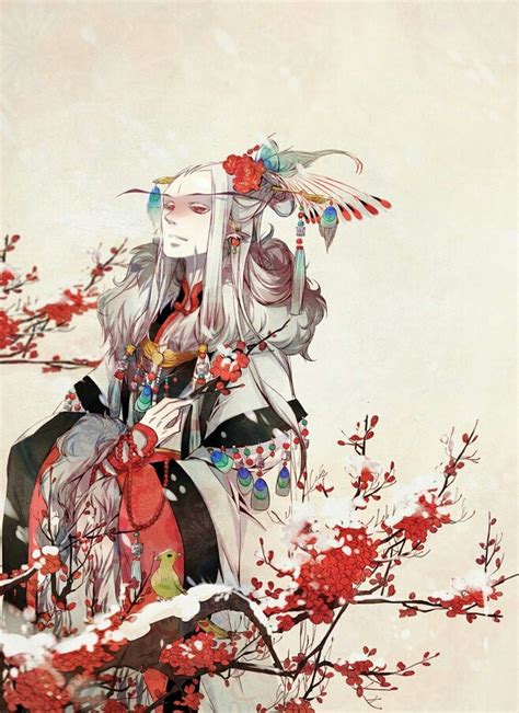 古风孔雀拟人头像女生版