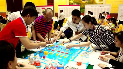 上海市大学生企业经营模拟沙盘大赛在我校举行