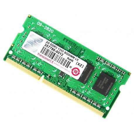 2G DDR3 1333 SODIMM CL9 TRANSCEND - Memory / ram