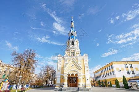 白俄罗斯布列斯特东正教教堂高清图片下载-正版图片501217945-摄图网