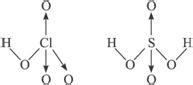 判断下列分子间能否形成氢键。①HClO4 ②H2SO4 ③H3PO4 ④HNO3 ⑤H2Se ⑥H3