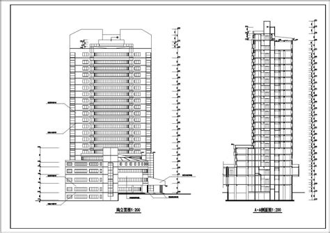 泰州市高层建筑施工CAD节点详图_节点详图_土木网