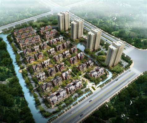 国信太仓项目3dmax 模型下载-光辉城市