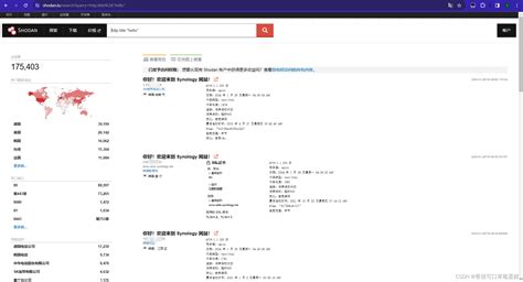 Shodan搜索引擎（入门教程）-CSDN博客