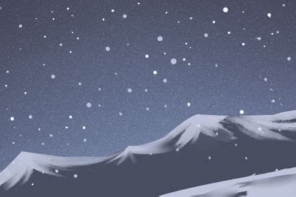 梦见大雪天到处白茫茫是什么意思 - 第一星座网