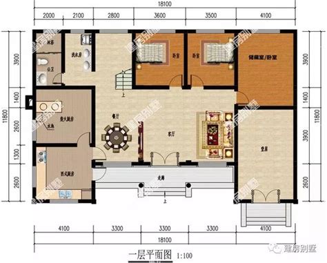 9x10米建房户型图纸,1010米房子图,8米乘8米自建房图纸_大山谷图库