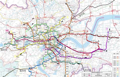 杭州地铁2030年规划,杭州地铁20年规划图,杭州地铁规划_大山谷图库