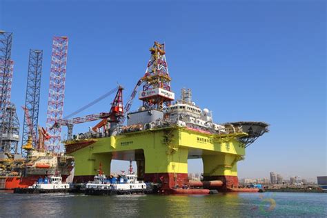 中国海油“海洋石油982”在大连成功出坞下水-国际能源网能源资讯中心