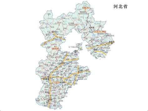 关于河北省地图