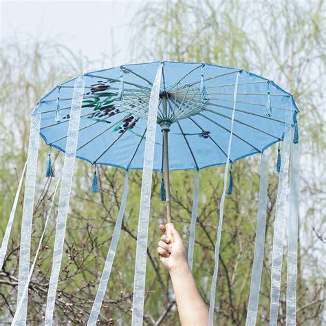 青花瓷古装油纸伞古代雨伞古典伞舞台舞蹈伞跳舞演出道具装饰伞-淘宝网