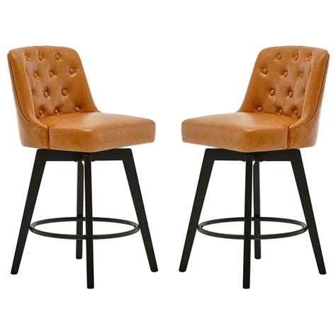 Hillsdale Bar Stools Counter Height Hanover Swivel Stool with Metal ...