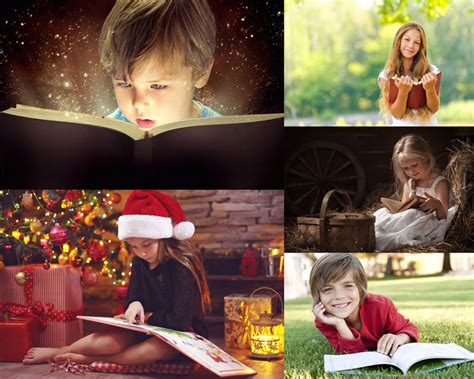 看书的儿童摄影高清图片 - 爱图网设计图片素材下载