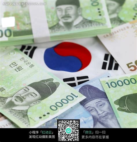 韩币和硬币图片免费下载_红动中国