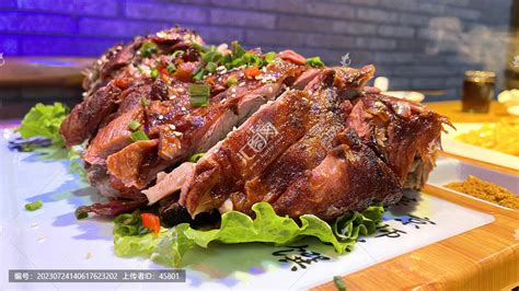碳烤羊腿肉,中国菜系,食品餐饮,摄影素材,汇图网www.huitu.com