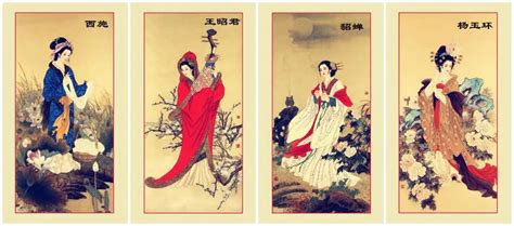 中国四大美女图片