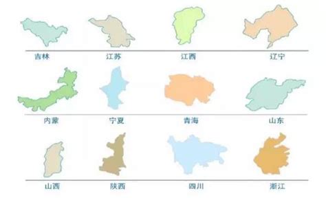 中国34个省级行政区轮廓形状记忆快速学习_360新知
