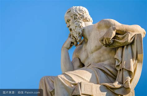 柏拉图,苏格拉底,哲学家,古典希腊,古代文明,雕像,考古学,雕塑,雅典,希腊,摄影素材,汇图网www.huitu.com