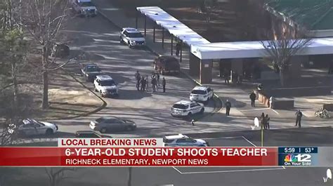 美国一小学发生枪击事件 6岁学生将老师打成重伤后被捕
