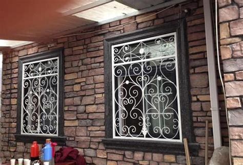 铁艺防盗窗|铁艺护窗|铁艺防护窗|铁艺窗花的参考图片样式合集……更新中——泰安卫城铁艺 - 卫城铁艺