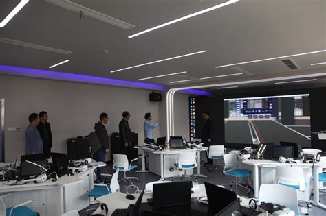 安徽国防科技职业学院领导一行来我院5G虚拟仿真实训基地参观