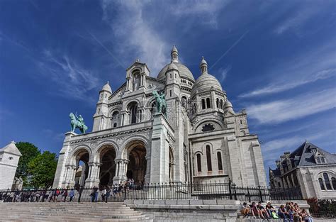 法国巴黎圣心圣殿高清图片下载-正版图片500562630-摄图网