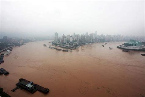 31年来最大洪水来袭 山城重庆变泽国(组图)_财经_环球网