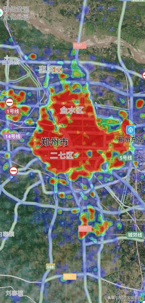 人口热力图图片