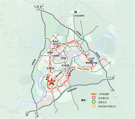 泸州城北新城规划图（多图详解）_城市_配套_的项目